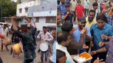 Swachh Survekshan Awards 2022: Locals Celebrate As MP’s Indore Bags ‘Cleanest City Award’ for 6th Consecutive Time (Watch Video)